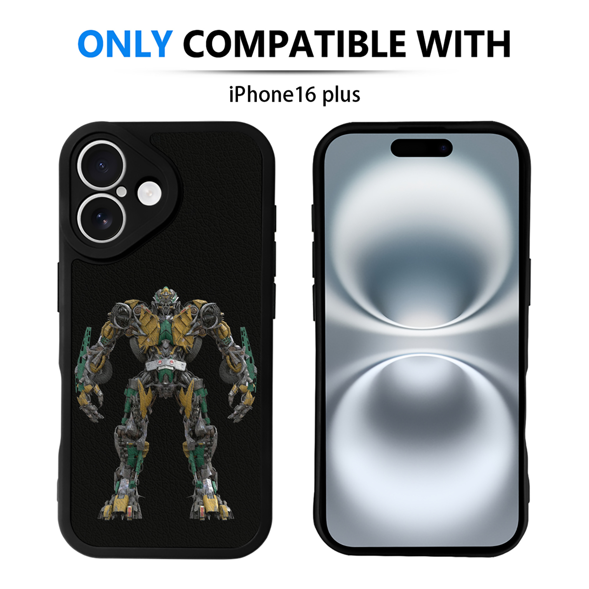 （画像用）  【iPhone 16シリーズ対応】シリコンスマホケース（レザー調） 材質：シリコン